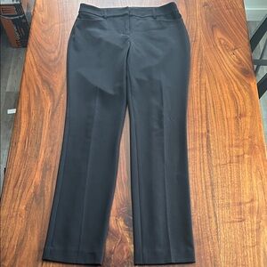 Express Twill High Rise Slim Black Size 8 Long
